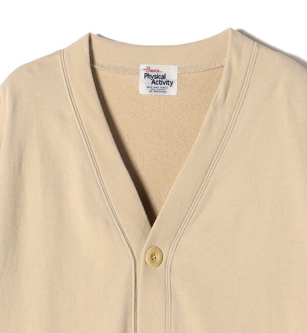 SHIPS for women「【SHIPS別注】81BRANCA:〈洗濯機可能〉レタード スウェット カーディガン」|カーディガン|