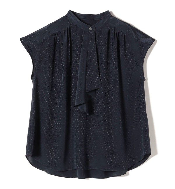 SHIPS for women「〈手洗い可能〉スカーフ タイ フレンチ スリーブ ブラウス ◇」|シャツ・ブラウス|