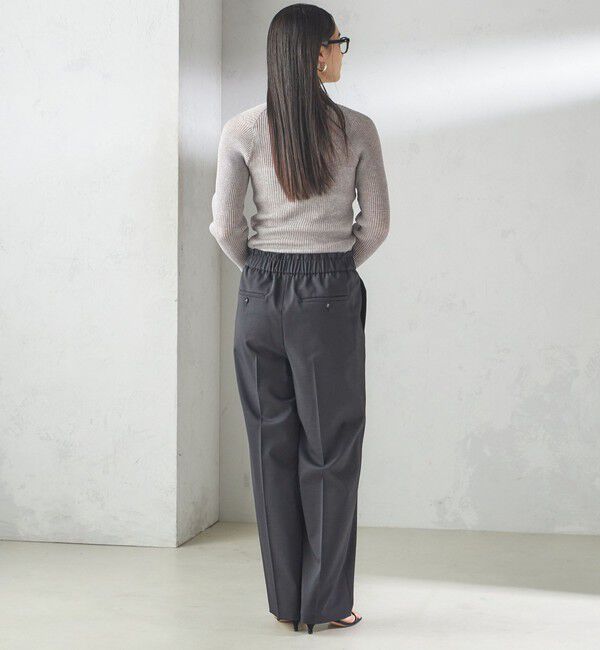 SHIPS for women「〈手洗い可能〉ツイル ストレート パンツ（セットアップ対応）」|その他|