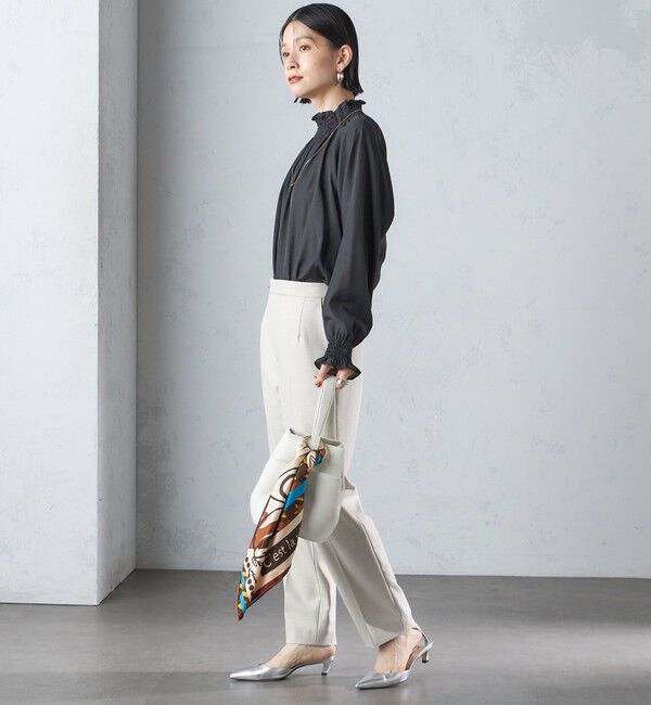 SHIPS for women「〈手洗い可能〉裏起毛 スリム テーパード パンツ」|その他|