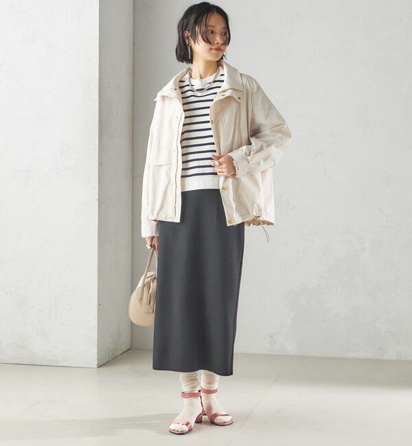 SHIPS for women「〈手洗い可能〉前後 2WAY リブ ニット スカート」|スカート|