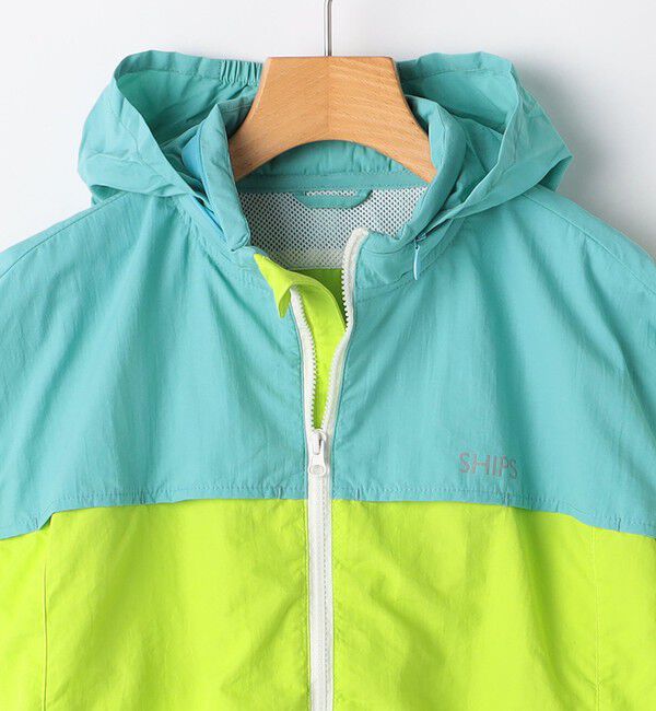 SHIPS KIDS「SHIPS KIDS:100～130cm /〈撥水〉ジップ パーカー」|アウトドア|