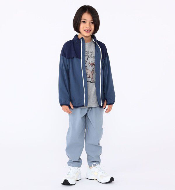 SHIPS KIDS「SHIPS KIDS:100～130cm /〈撥水〉ジップ パーカー」|アウトドア|