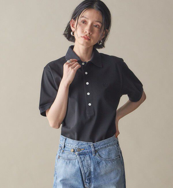 SHIPS for women「SHIPS NINE CASE:〈洗濯機可能〉ポロシャツ」|ポロシャツ|