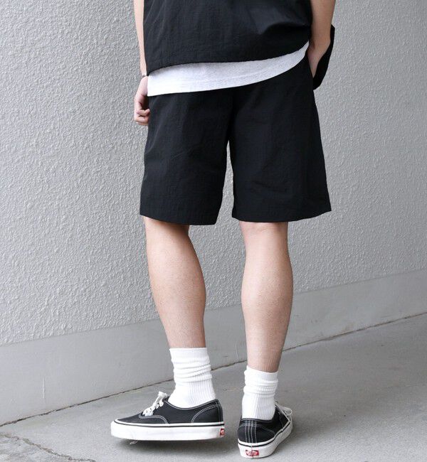 SHIPS any「【SHIPS any別注】prince: ワンポイント ロゴ ナイロン イージー ショーツ (セットアップ対応)◆」|その他|