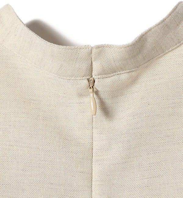 SHIPS for women「小泉里子コラボ:〈手洗い可能〉スラブ 綿麻混 ブラウス」|シャツ・ブラウス|