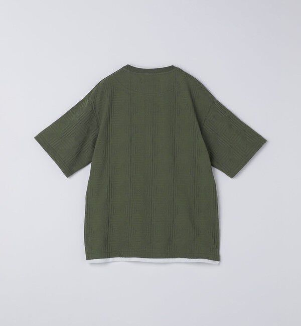 SHIPS Colors 「SHIPS Colors:フェイクレイヤード リンクス Tシャツ」|Tシャツ・カットソー|