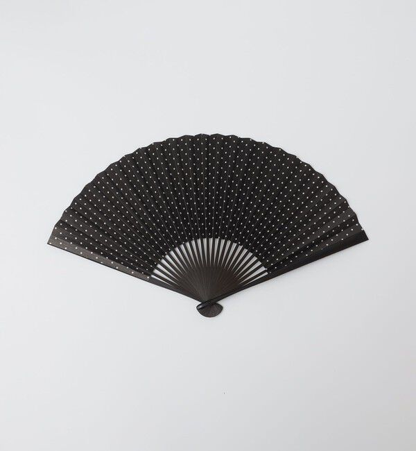 SHIPS「【SHIPS別注】宮脇賣扇庵: ドット/コモン 扇子」|その他|ブラック
