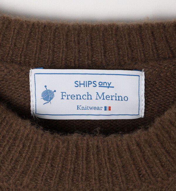 SHIPS any「SHIPS any: French Merino ウール クルーネック ニット◇」|ニット・セーター|