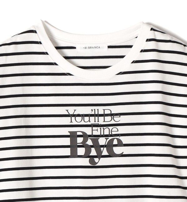 SHIPS for women「【SHIPS別注】81BRANCA: プリント ロングスリーブ TEE」|Tシャツ・カットソー|