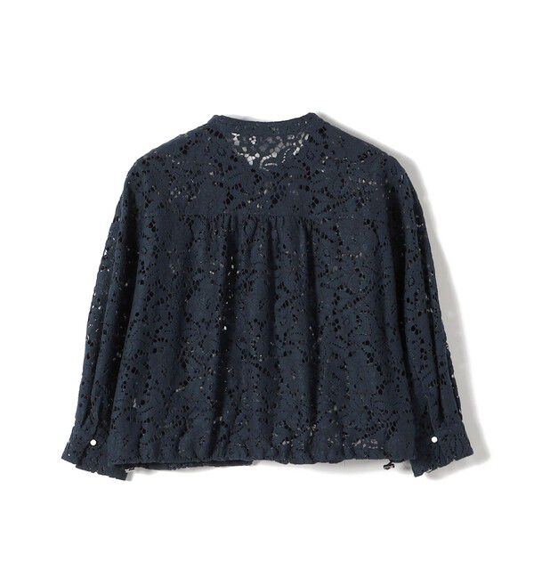 SHIPS for women「〈手洗い可能〉裾 ドロスト レース ブラウス」|シャツ・ブラウス|