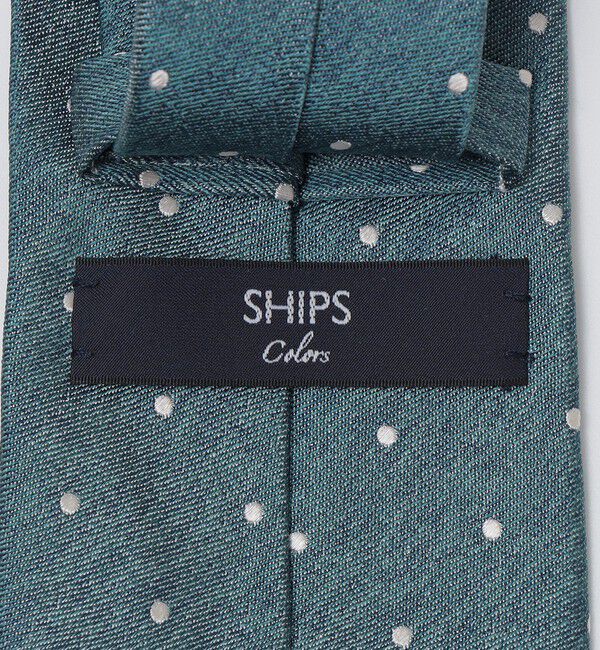 SHIPS Colors 「SHIPS Colors:シルク ドット ネクタイ」|ネクタイ・蝶ネクタイ|