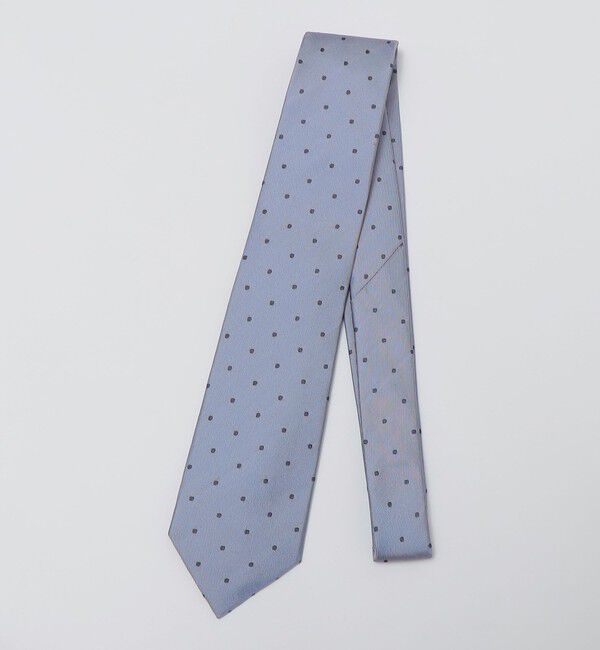 SHIPS Colors 「SHIPS Colors:シルク ドット ネクタイ」|ネクタイ・蝶ネクタイ|サックスブルー