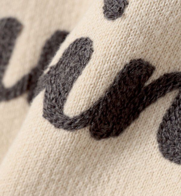 SHIPS Colors 「SHIPS Colors:〈手洗い可能〉サガラ ロゴ ニット」|ニット・セーター|