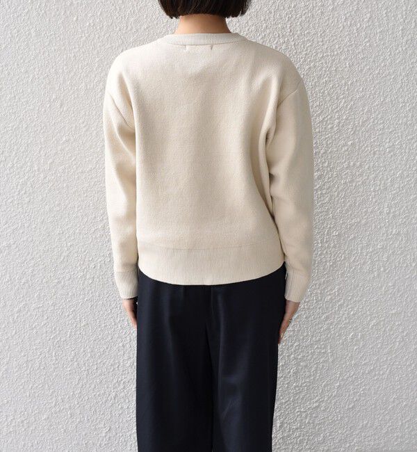 SHIPS Colors 「SHIPS Colors:〈手洗い可能〉サガラ ロゴ ニット」|ニット・セーター|