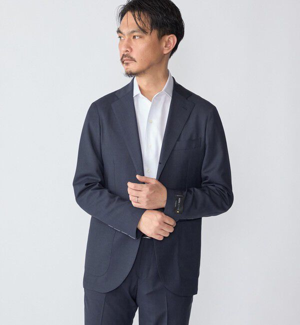 SHIPS「SHIPS: REDA ACTIVE ライト アンストラクチャード ソリッド スーツ」|スーツ|