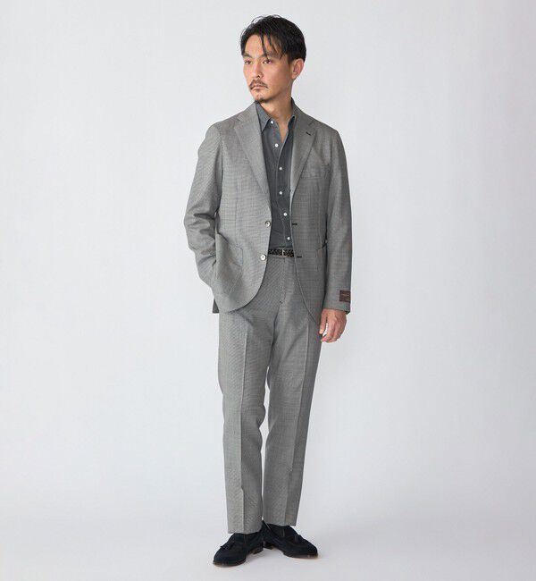 SHIPS「SHIPS: CANONICO ライト アンストラクチャード ハウンドトゥース スーツ」|スーツ|