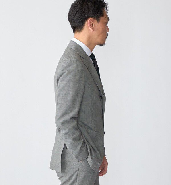 SHIPS「SHIPS: CANONICO ライト アンストラクチャード ハウンドトゥース スーツ」|スーツ|