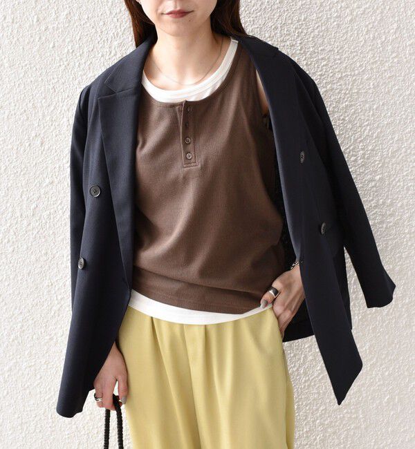 SHIPS Colors 「SHIPS Colors:〈手洗い可能〉レイヤード タンクトップ セット◇」|タンクトップ|