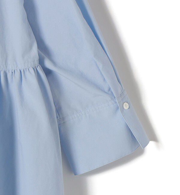 SHIPS for women「〈手洗い可能〉ポリエステル コットン ギャザー 切替 羽織 シャツ」|シャツ・ブラウス|