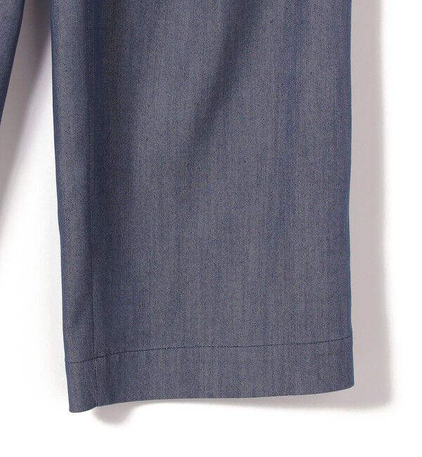 SHIPS for women「《予約》〈接触冷感/UVカット/手洗い可能〉スマート イージー デニム ライク タック パンツ」|その他|