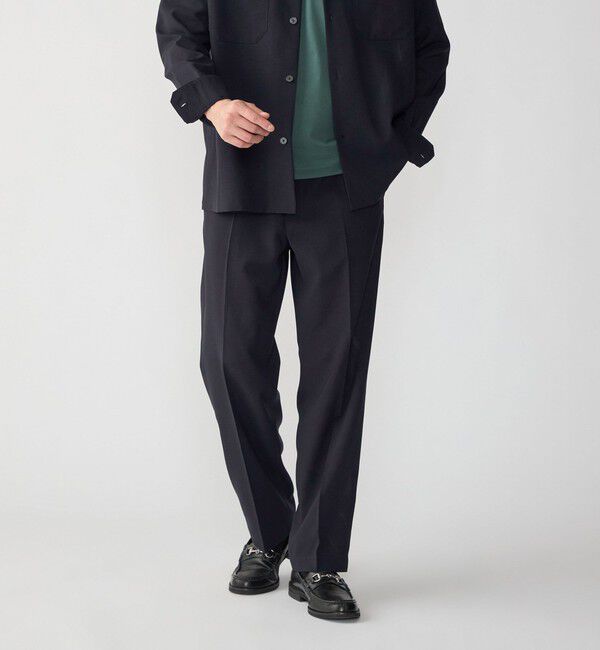 SHIPS「SHIPS:〈撥水/防しわ/洗濯機可能〉DOT AIR(R)イージーパンツ(セットアップ対応)」|その他|ネイビー