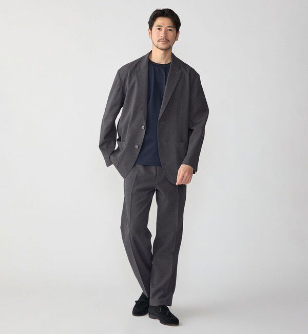 SHIPS「SHIPS:〈撥水/防しわ/洗濯機可能〉DOT AIR(R)ジャケット(セットアップ対応)」|テーラードジャケット|