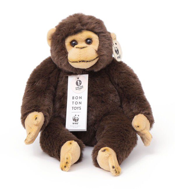 SHIPS KIDS「BON TON TOYS:WWF orangutan/chimpanzee ぬいぐるみ」|その他ベビー用品|ブラウン