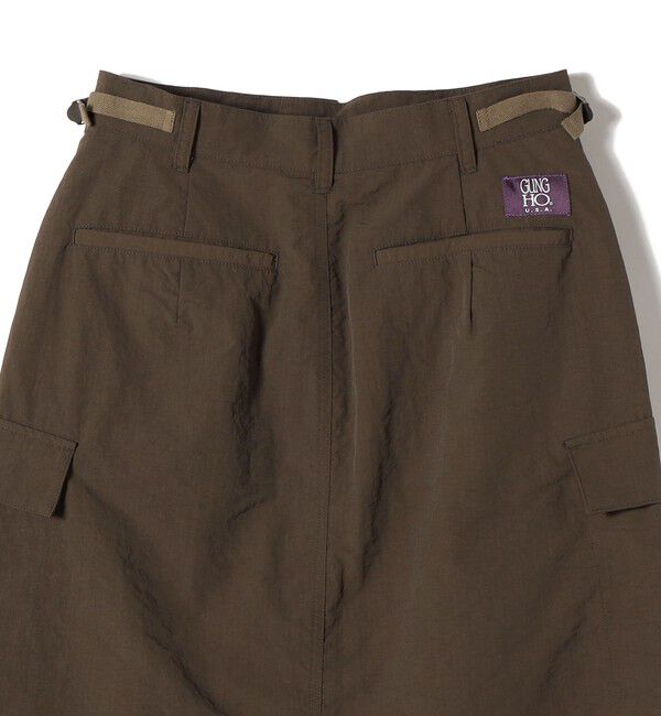 SHIPS for women「《予約》【SHIPS別注】GUNG HO:〈洗濯機可能〉SLD カーゴ スカート」|スカート|