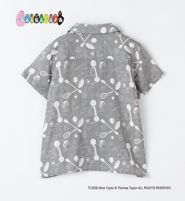 SHIPS Colors 「SHIPS Colors:〈洗濯機可能〉80～130cm / バーバパパ レーヨン プリント シャツ」|シャツ・ブラウス|