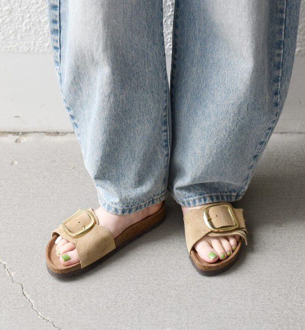 SHIPS any「《予約》VINILO: レザー ベルト バックル フリンジ サンダル」|サンダル|