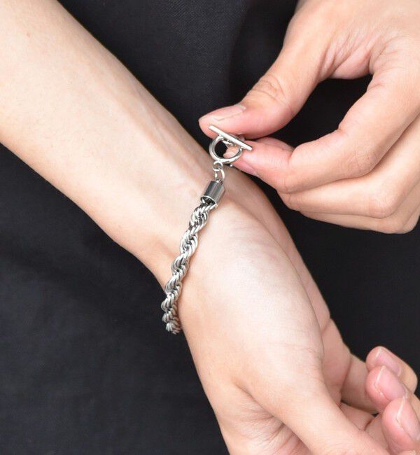 SHIPS any「SHIPS any: サージカルステンレス ブレスレット 26SS◆」|ブレスレット・バングル|シルバー系その他3