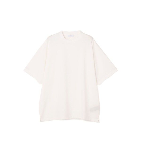 SHIPS any「SHIPS any:〈洗濯機可能〉JAPAN MADE ライト ペーパー クルーネック Tシャツ◆」|Tシャツ・カットソー|