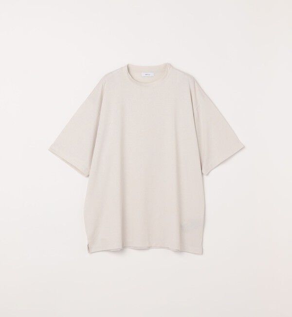 SHIPS any「SHIPS any:〈洗濯機可能〉JAPAN MADE ライト ペーパー クルーネック Tシャツ◆」|Tシャツ・カットソー|