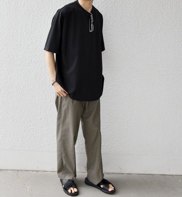 SHIPS any「SHIPS any:〈洗濯機可能〉JAPAN MADE ライト ペーパー クルーネック Tシャツ◆」|Tシャツ・カットソー|