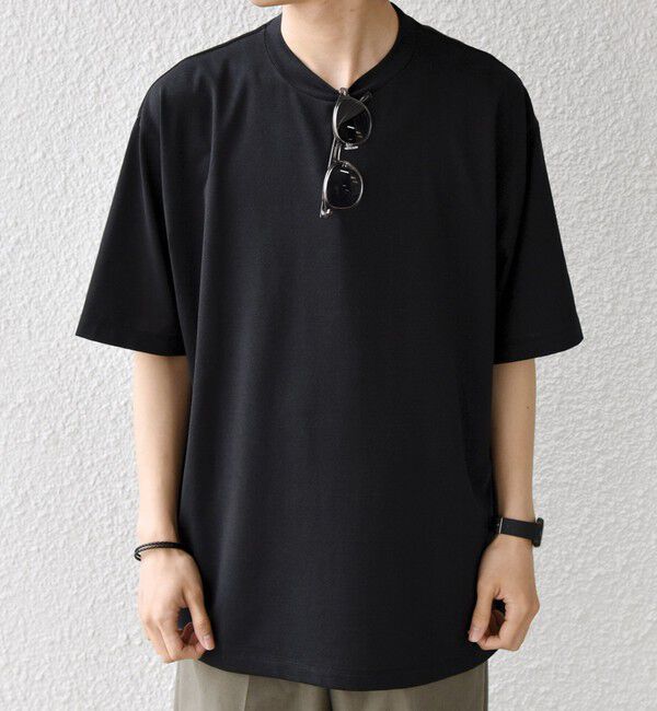 SHIPS any「SHIPS any:〈洗濯機可能〉JAPAN MADE ライト ペーパー クルーネック Tシャツ◆」|Tシャツ・カットソー|