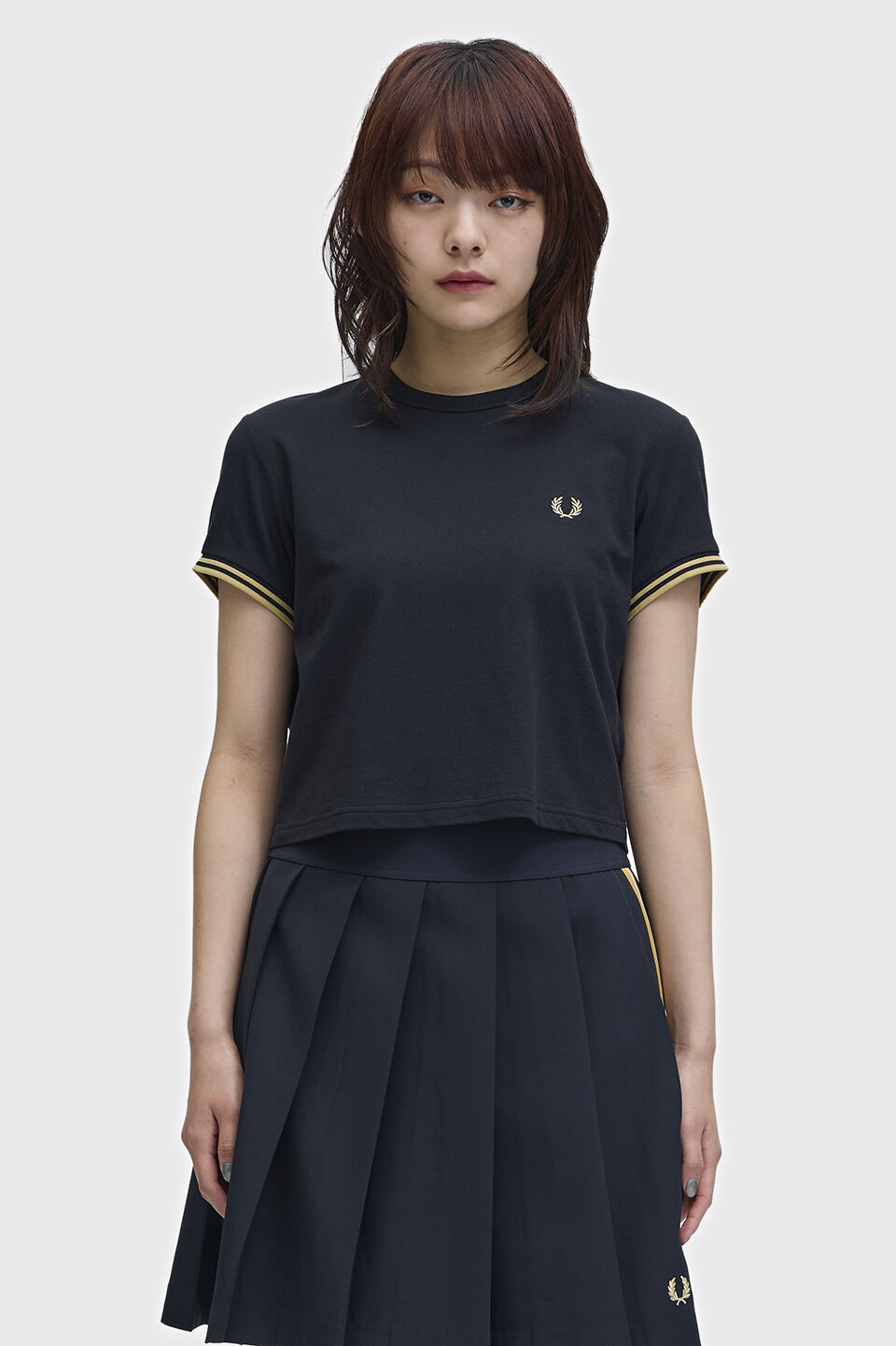 FRED PERRY 「Tipped Pique T-Shirt」|Tシャツ・カットソー|