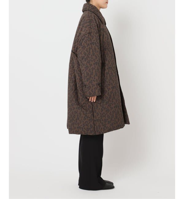 OUTDOOR PRODUCTS Usual Things「パデットレオパードプリントステンカラーコート」|その他|