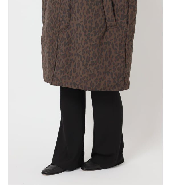 OUTDOOR PRODUCTS Usual Things「パデットレオパードプリントステンカラーコート」|その他|