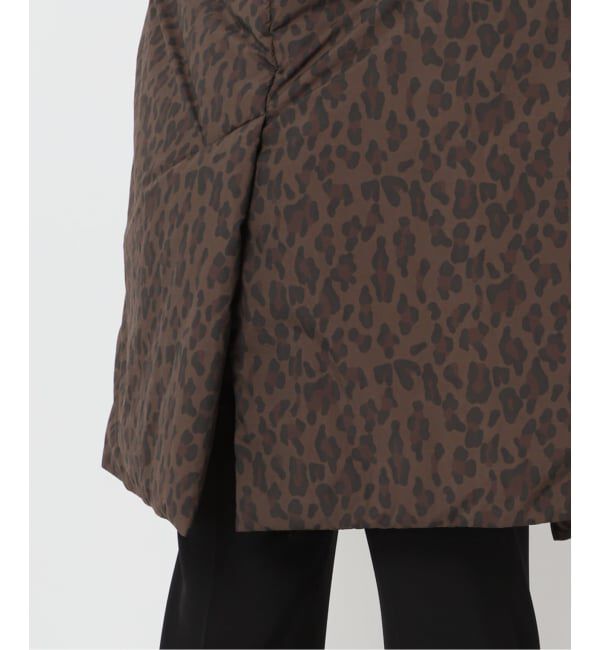 OUTDOOR PRODUCTS Usual Things「パデットレオパードプリントステンカラーコート」|その他|