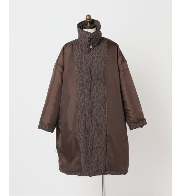 OUTDOOR PRODUCTS Usual Things「パデットレオパードプリントステンカラーコート」|その他|