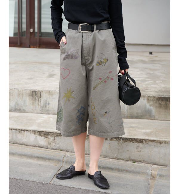 OUTDOOR PRODUCTS Usual Things「ULTチノセレモニーハーフパンツ」|その他|カーキ