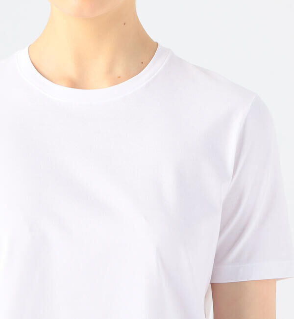 TOMORROWLAND collection「スーピマコットンジャージー クルーネックプルオーバー」|Tシャツ・カットソー|