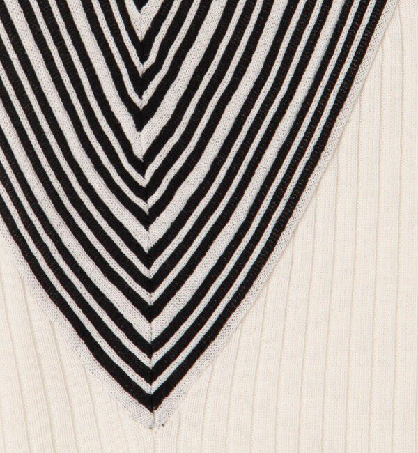 DES PRES「コットンアセテート ノースリーブプルオーバー」|ニット・セーター|