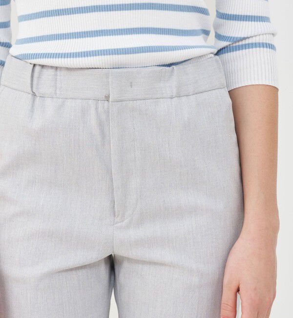 GALERIE VIE「コットンオックスストレッチ イージーシガレットパンツ」|その他|