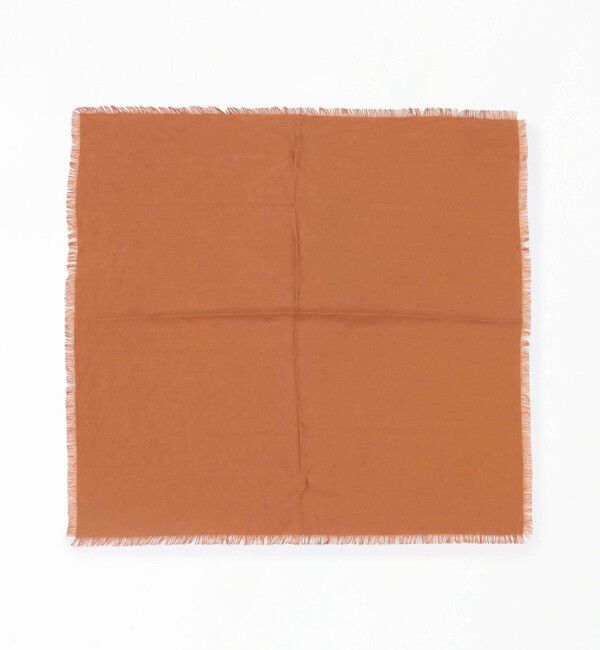 TOMORROWLAND GOODS「ASAUCE MELER リネンドライスクエアストール 」|ストール|