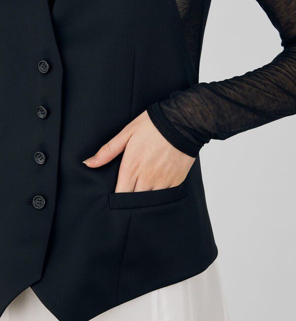 DES PRES「ウールドスキン ジレ」|ベスト・ジレ|