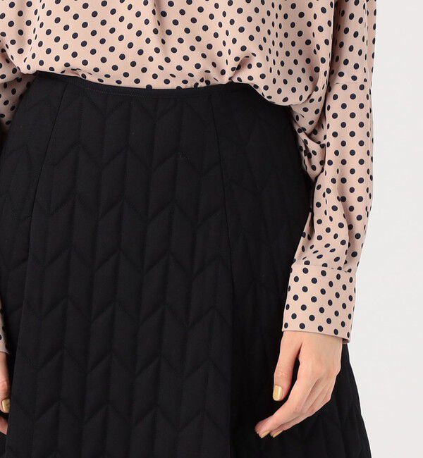 TOMORROWLAND BUYING WEAR「UNION LAUNCH キルティング フレアスカート」|フレア|