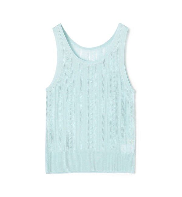 DES PRES「ソフトウール タンクトップ」|タンクトップ|51 ライトグリーン