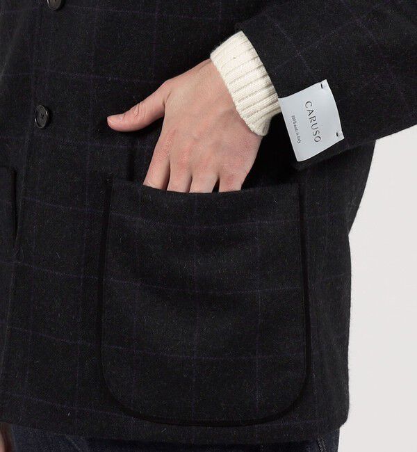 TOMORROWLAND BUYING WEAR「【別注】CARUSO ウール フォレスティエールジャケット」|ブルゾン・スタジャン|